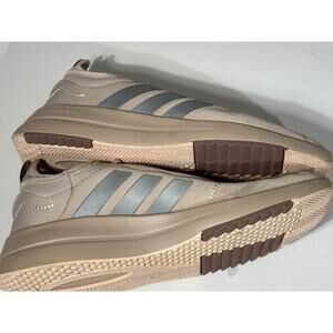 Adidas Cloudfoam Sneakers Tan Beige Running Shoes Men’s Size 10